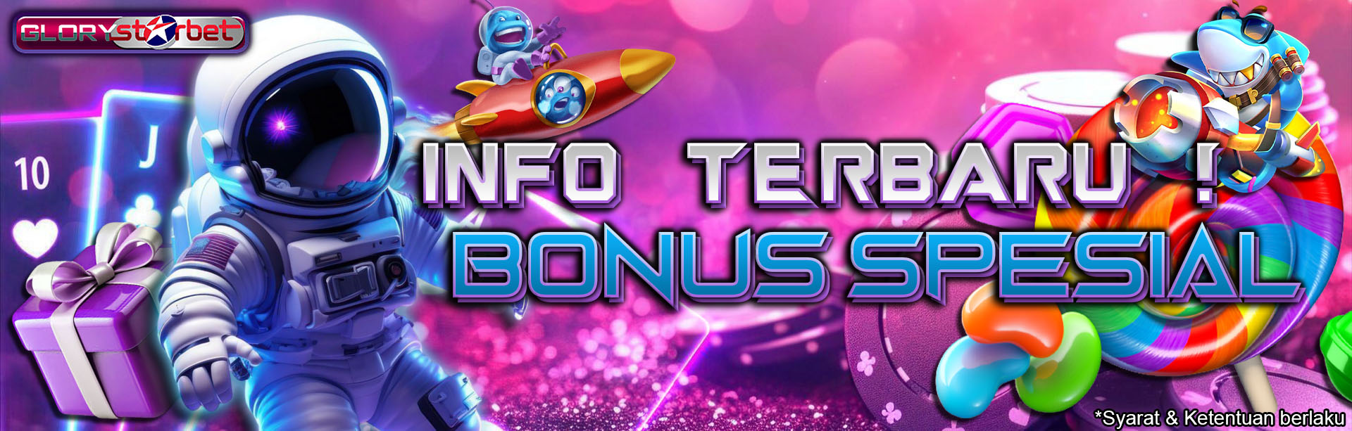 Info Bonus Spesial GLORYSTARBET