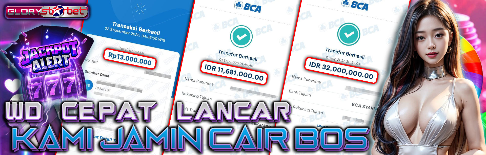 Banner Member WD GLORYSTARBET